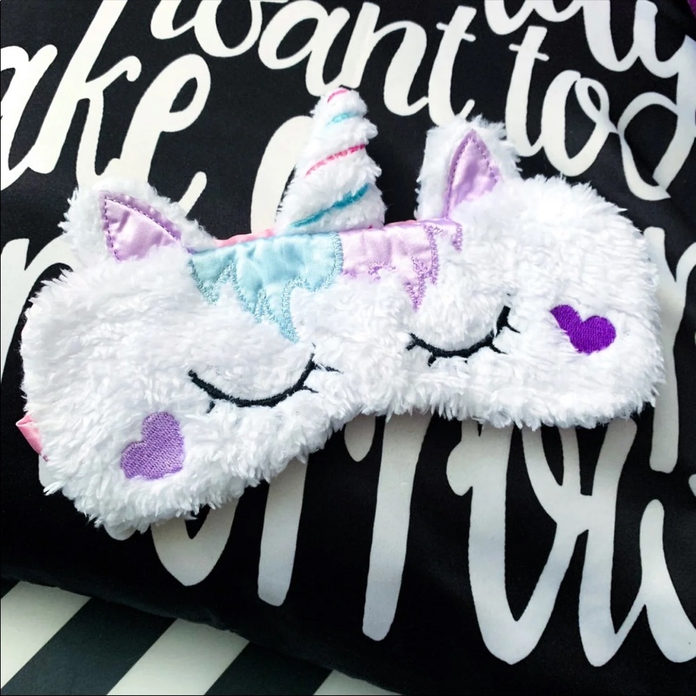 Cute Unicorn Sleeping Face Mask